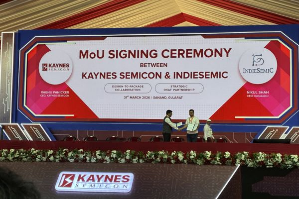 IndiesemiC Signs MoU with Kaynes Semicon for Chip Manufacturing Boost